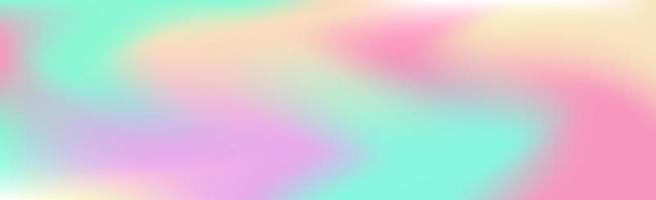 Blurred large panoramic summer background multicolored gradient vector