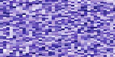 patrón de vector púrpura claro en estilo cuadrado.