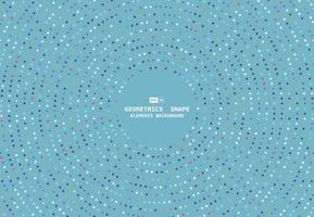Abstract dot fancy colorful pastel line pattern artwork background. illustration vector eps10