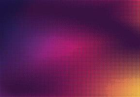 Abstract futuristic halftone design of tech color style artwork on purple background. illustration vector eps10