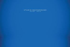 Empty blue studio room Backdrop. Light interior with copyspace for your creative project . Vector illustration EPS 10