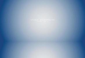 Empty blue studio room Backdrop. Light interior with copyspace for your creative project . Vector illustration EPS 10