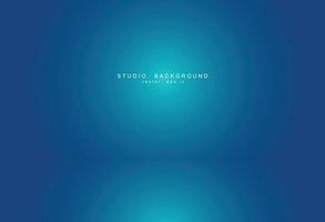 Empty blue studio room Backdrop. Light interior with copyspace for your creative project . Vector illustration EPS 10