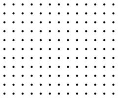 black and white polka dot pattern background vector