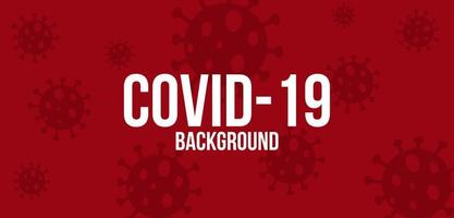 Covid-19 Background Design. Background design vector