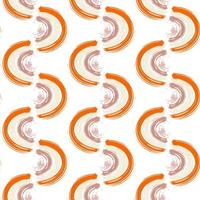 Abstract seamless pattern with brush stroke and marker. Hand drawn doodle shapes, marks and lines. Creative colorful background. Vector illustration