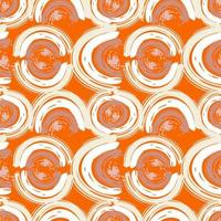 Abstract seamless pattern with brush stroke and marker. Hand drawn doodle shapes, marks and lines. Creative colorful background. Vector illustration