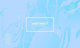 Abstract Blue Fluid Wave Background vector