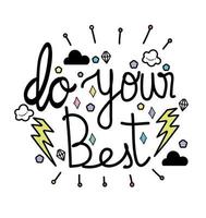 handwritten messages white background design vector