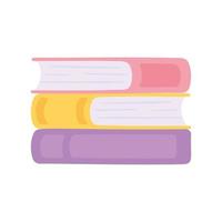 stack of books vector