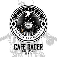 CAFERACER LOGO TEMPLATE READY FORMAT EPS 10.eps vector