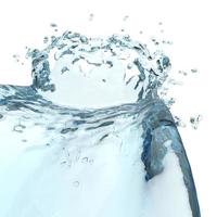 3d water splash photo