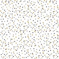 Dots seamless pattern. Hand-drawn simple flat pattern on a white background. Vector background.