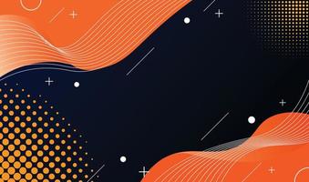 abstract gradient orange background vector