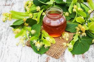 Honey and  linden flowers