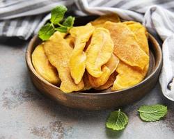 Dried mango slices photo