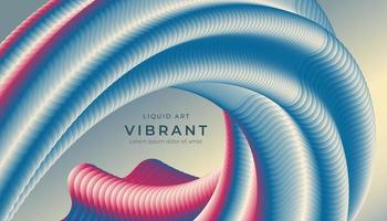 Fluid abstract background vector