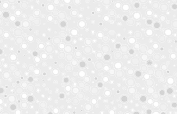 Abstract dots doodle pattern design of artwork decorative template. Overlapping white simple background. Illustration vector