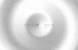 Abstract gradient white circle halftone decoraitve template design. Overlapping for cover background. Illustration vector