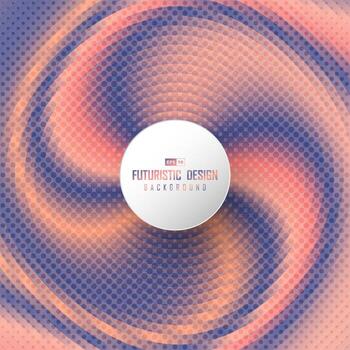 Abstract gradient colorful swirl of line template cover design. Overlapping for copy space of text background. Illustration vector