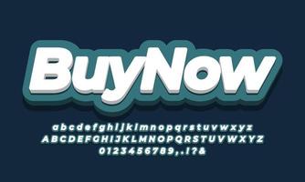 Buy Now sale text  3d dark vector