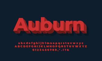 alphabet  meat red text effect or font effect design vector