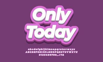 Only now  text  pink design vector