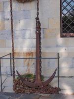 Old rusted anchor photo
