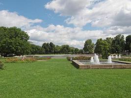 Jardines en Stuttgart, Alemania foto