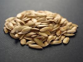 Toasted melon seeds photo