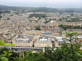 Aerial view of Bath photo