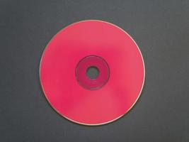 pink CD compact disc photo