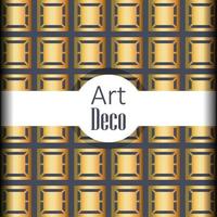 black background art deco frames vector