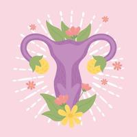 uterus body part vector