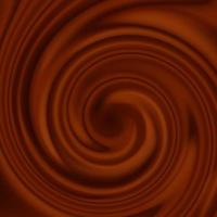 Abstract chocolate swirl background. vector