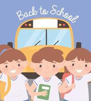 back to school poster vector