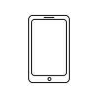 mobile phone device vector