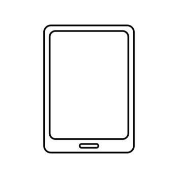 tablet computer device vector