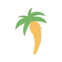 tropical palm tree vector