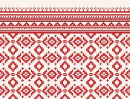 Geometric ethnic oriental pattern background. Design for texture, wrapping, clothing, batik, fabric, wallpaper and background. Pattern embroidery design. vector
