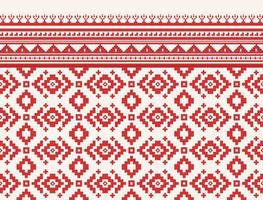 Geometric ethnic oriental pattern background. Design for texture, wrapping, clothing, batik, fabric, wallpaper and background. Pattern embroidery design. vector