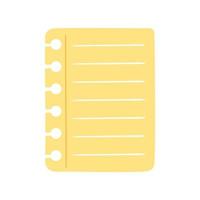 paper blank style vector