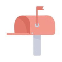 open mailbox vector