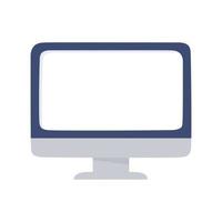 monitor computer device vector