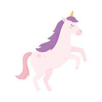 unicorn cute animal vector