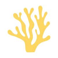 underwater seaweed icon vector