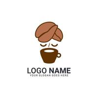 Coffee logo design. Modern logo for coffee business or community. vector