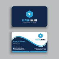 Business card design templates vector