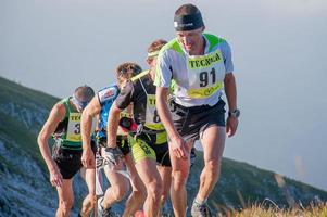 Serina italy 2 September 2018 Extreme competitive race in the mountains of 50 km photo