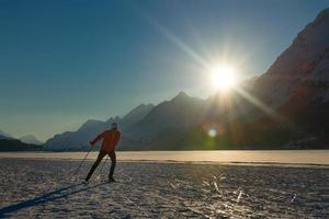 Cross-country skiing Skating photo